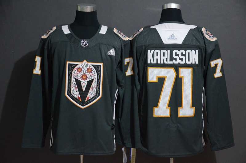 Vegas Golden Knights 71 William Karlsson Gray Dia De Los Muertos Adidas Jersey,We sell and wholesale Vegas Golden Knights 71 William Karlsson Gray Dia De Los Muertos Adidas Jersey on line form chian!